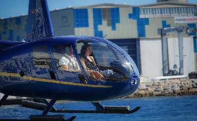 40 Minutes PRIVATE Helicopter Flight Barcelona Coast & Montserrat