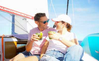 Spanish Tapas and Premium Open Bar with Sailing Experience Barcelona