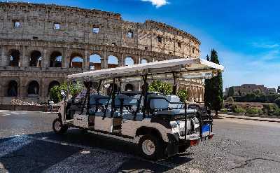 Rome: Private Tour With Golf Cart In The City