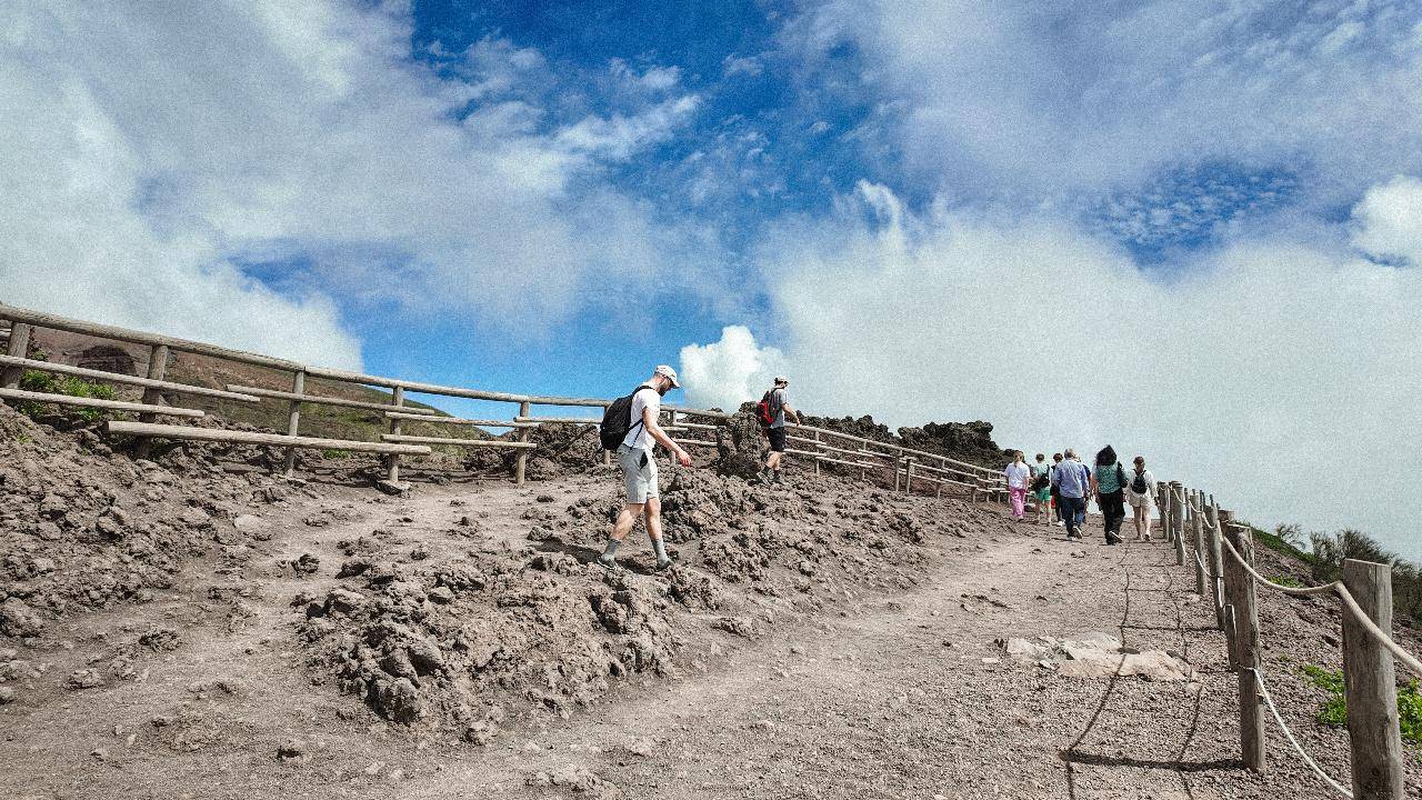 Mount Vesuvius from Rome: Bus, Ticket and Audio Guide