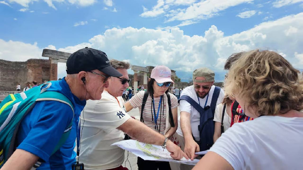 From Rome: One day trip to Pompeii Ruins w/ High Speed train (ENGLISH GUIDED TOUR)