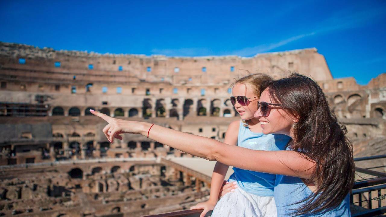Colosseum self tour with priority entrance and audio guide 