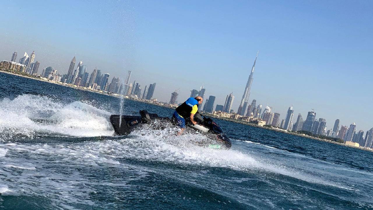 Dubai Jet Ski: Burj Al Arab, Burj Khalifa & Atlantis - 30 Minutes Dubai Jet Ski Ride