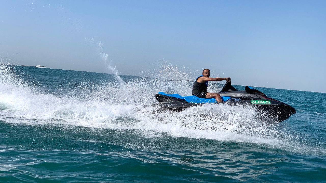 Dubai Jet Ski: Burj Al Arab, Burj Khalifa & Atlantis - 30 Minutes Dubai Jet Ski Ride