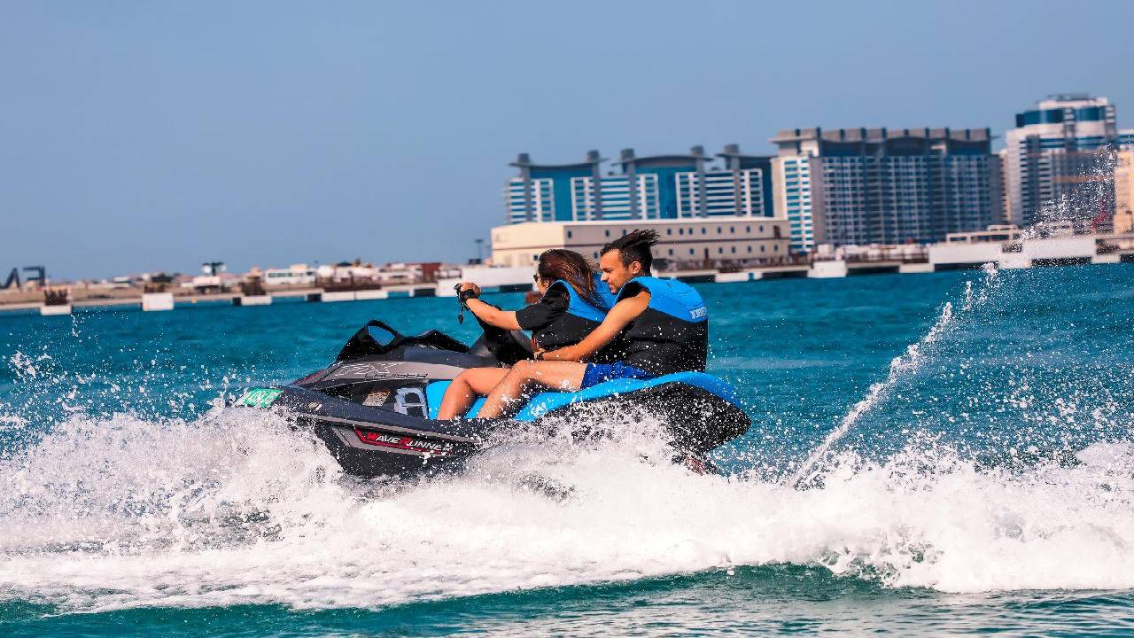 Dubai Jet Ski: Burj Al Arab, Burj Khalifa & Atlantis - 30 Minutes Dubai Jet Ski Ride