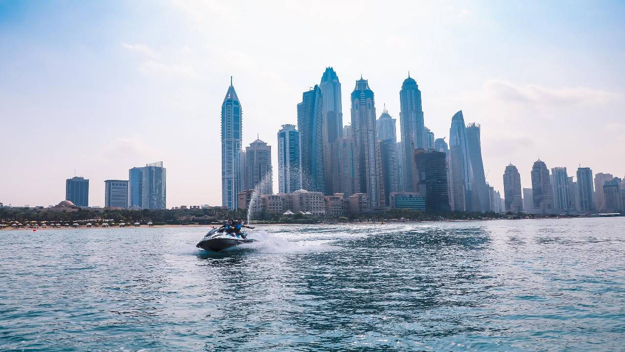 Dubai Jet Ski: Burj Al Arab, Burj Khalifa & Atlantis - 60 minutes Dubai Jet Ski Ride