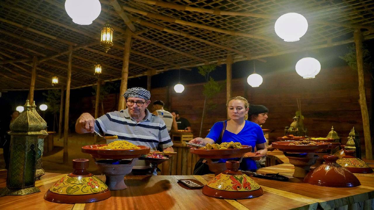Dubai: Al Khayma Camp Experience with BBQ Dinner & Transfers