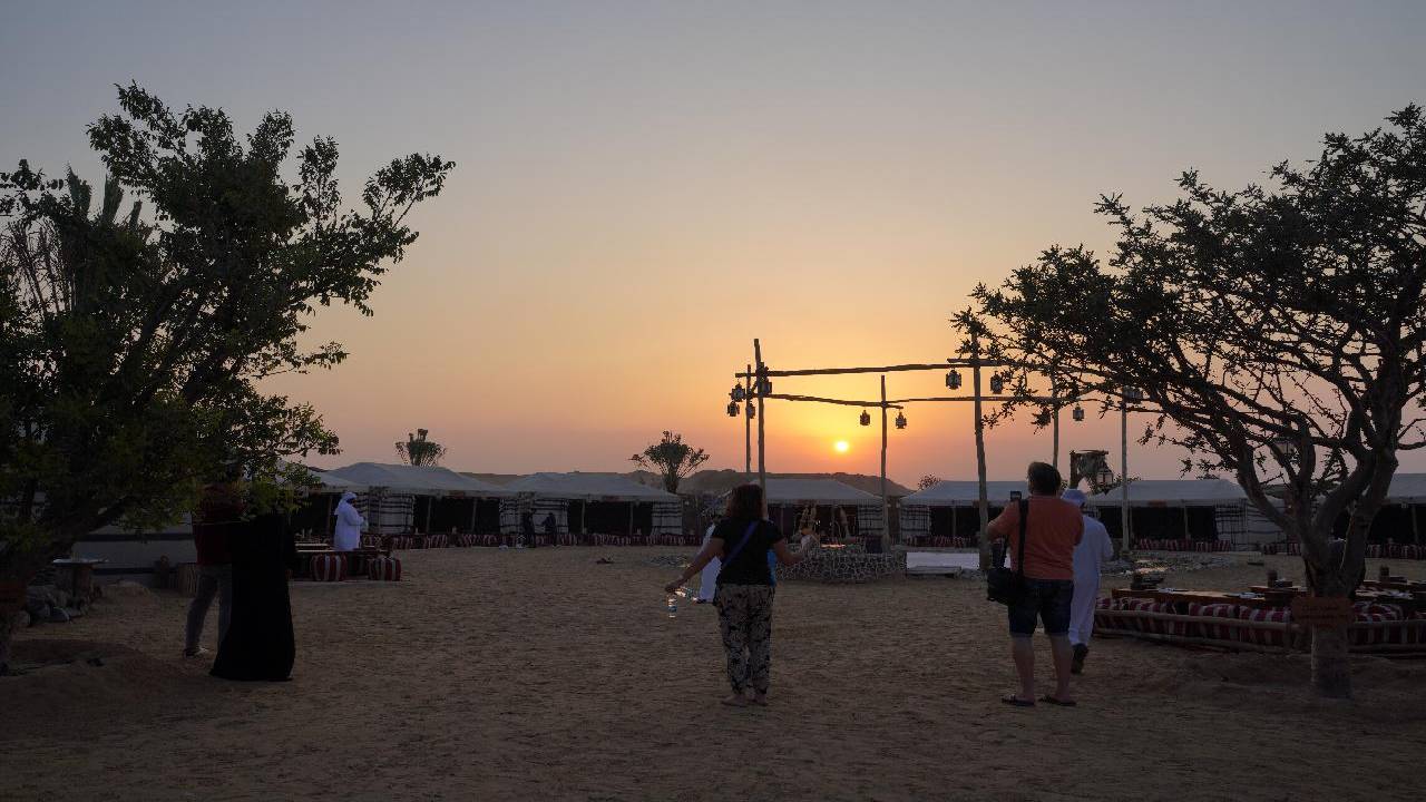 Dubai: Al Khayma Camp Experience with BBQ Dinner & Transfers
