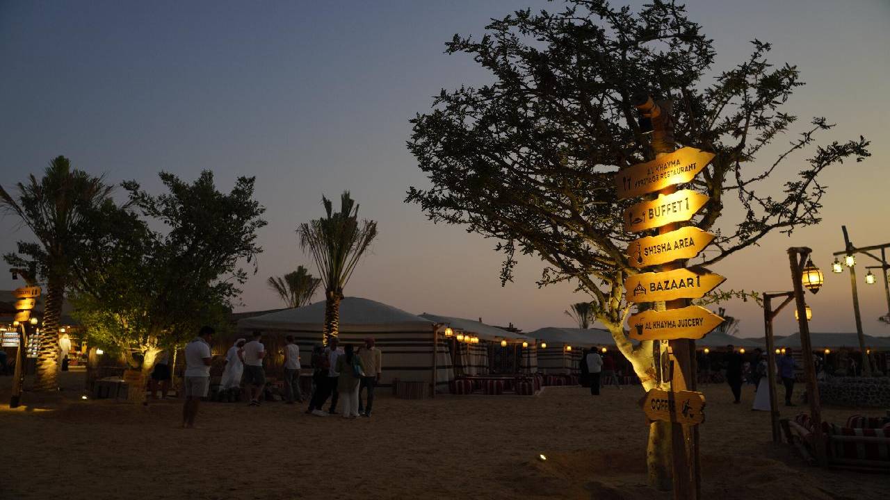 Dubai: Al Khayma Camp Experience with BBQ Dinner & Transfers
