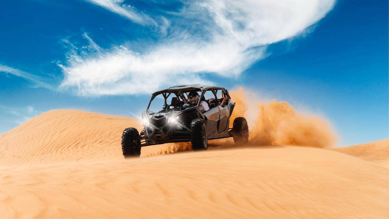  Can-Am X3 ● 4-seater ● 2 hours drive time 
