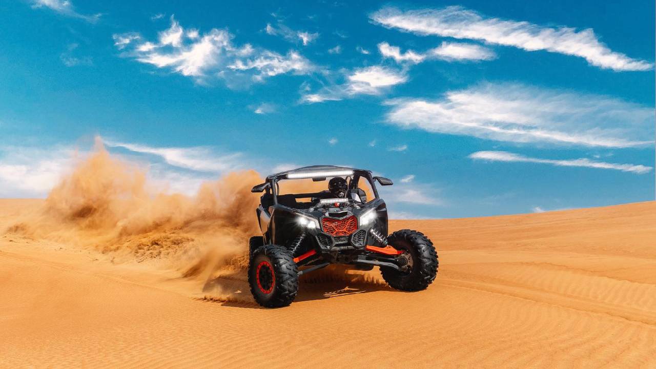 Can-Am X3  ● 2-seater ● 2 hours drive time 